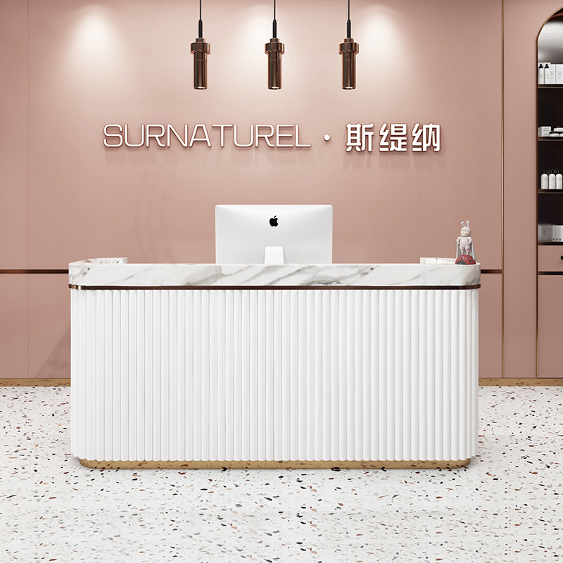 Furniture Lighting & Decor Magazine - Lekkie luksusowe, nowoczesne lady recepcyjne, lady
