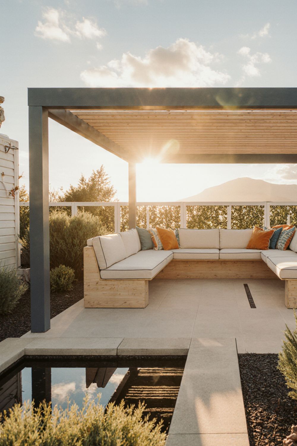 Zewnętrzna pergola z lamelami, – Furniture Lighting & Decor Magazine recenzja i cena
