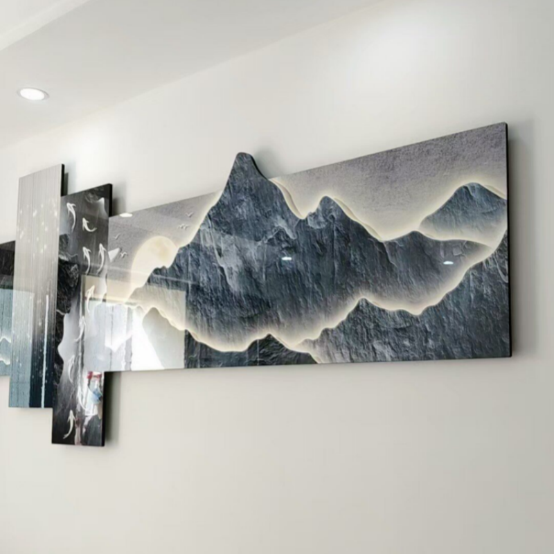 Nowoczesny obraz LED do salonu – Lighting Decoration On Wall recenzja i cena