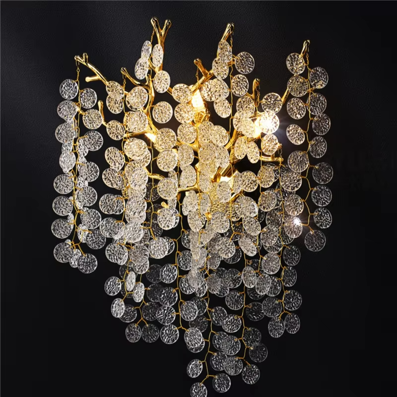 Nowoczesna luksusowa kryształo – Lighting Decoration On Wall recenzja i cena