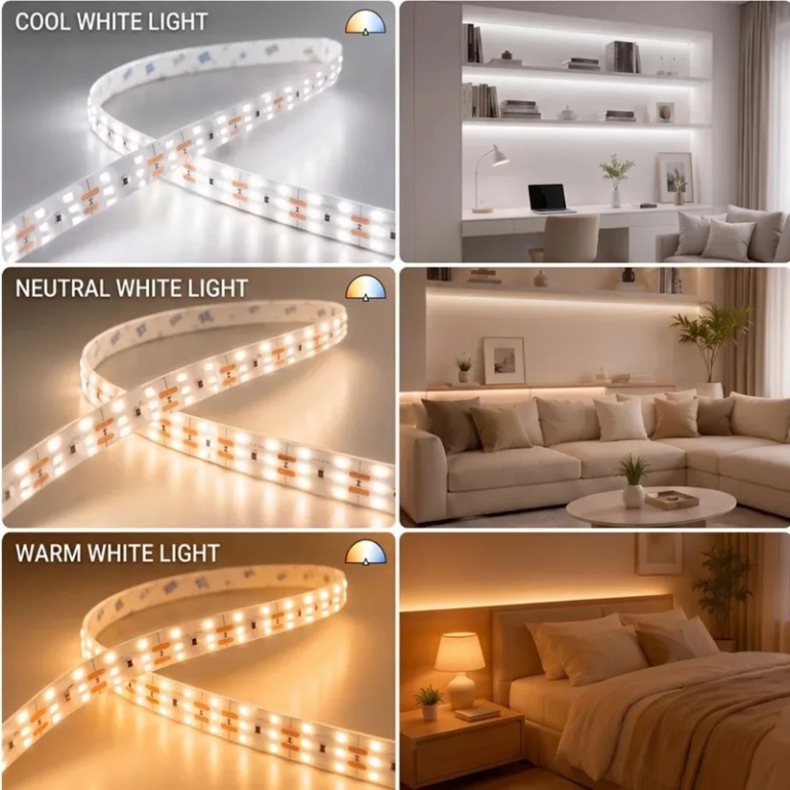 Taśma LED DC24V, 3 rzędy, SMD2 – Lighting Decoration On Wall recenzja i cena