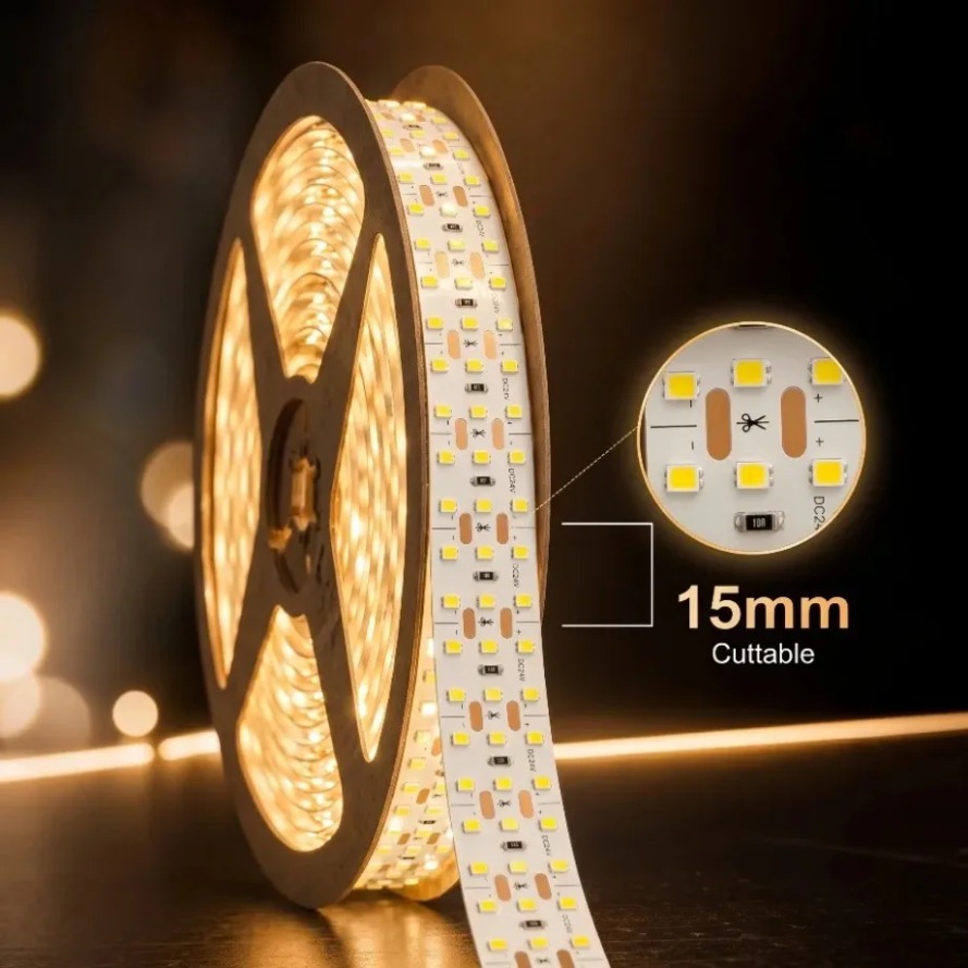 Taśma LED DC24V, 3 rzędy, SMD2 – Lighting Decoration On Wall recenzja i cena