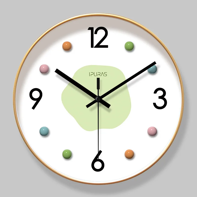 Zegary ścienne w stylu skandyn – Lighting Home Decor Wall Clocks recenzja i cena