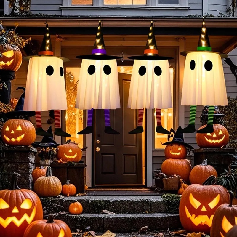 Wiszące dekoracje na Halloween – Lighting Tree Decor recenzja i cena