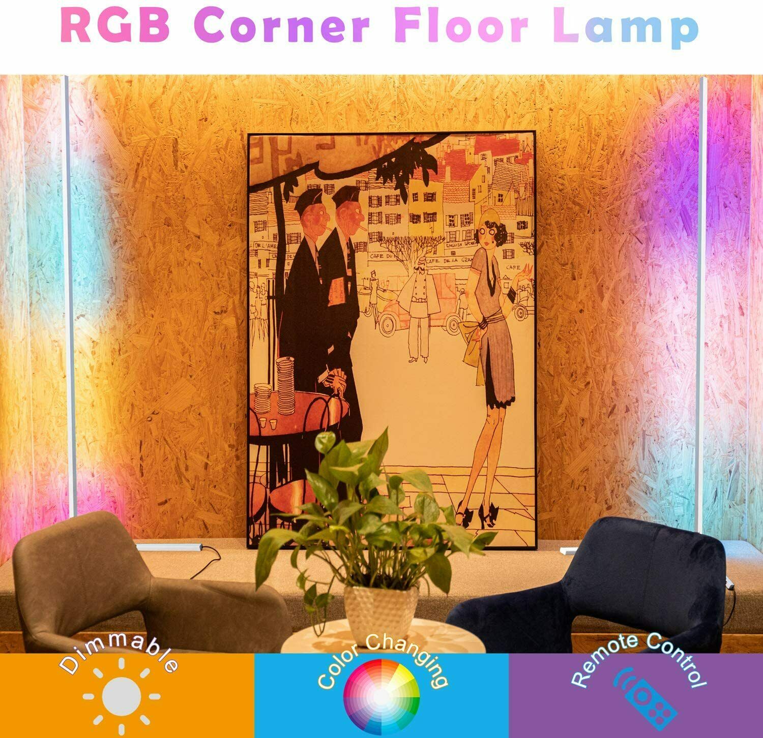 Nowoczesna lampa narożna LED R – Decor Lighting Floor Lamps recenzja i cena
