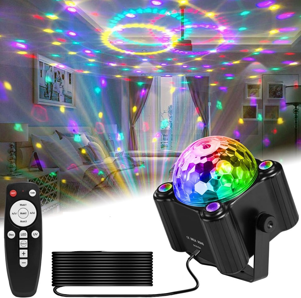 Oświetlenie imprezowe Dj Disco – Lighting Effect Home Decor recenzja i cena