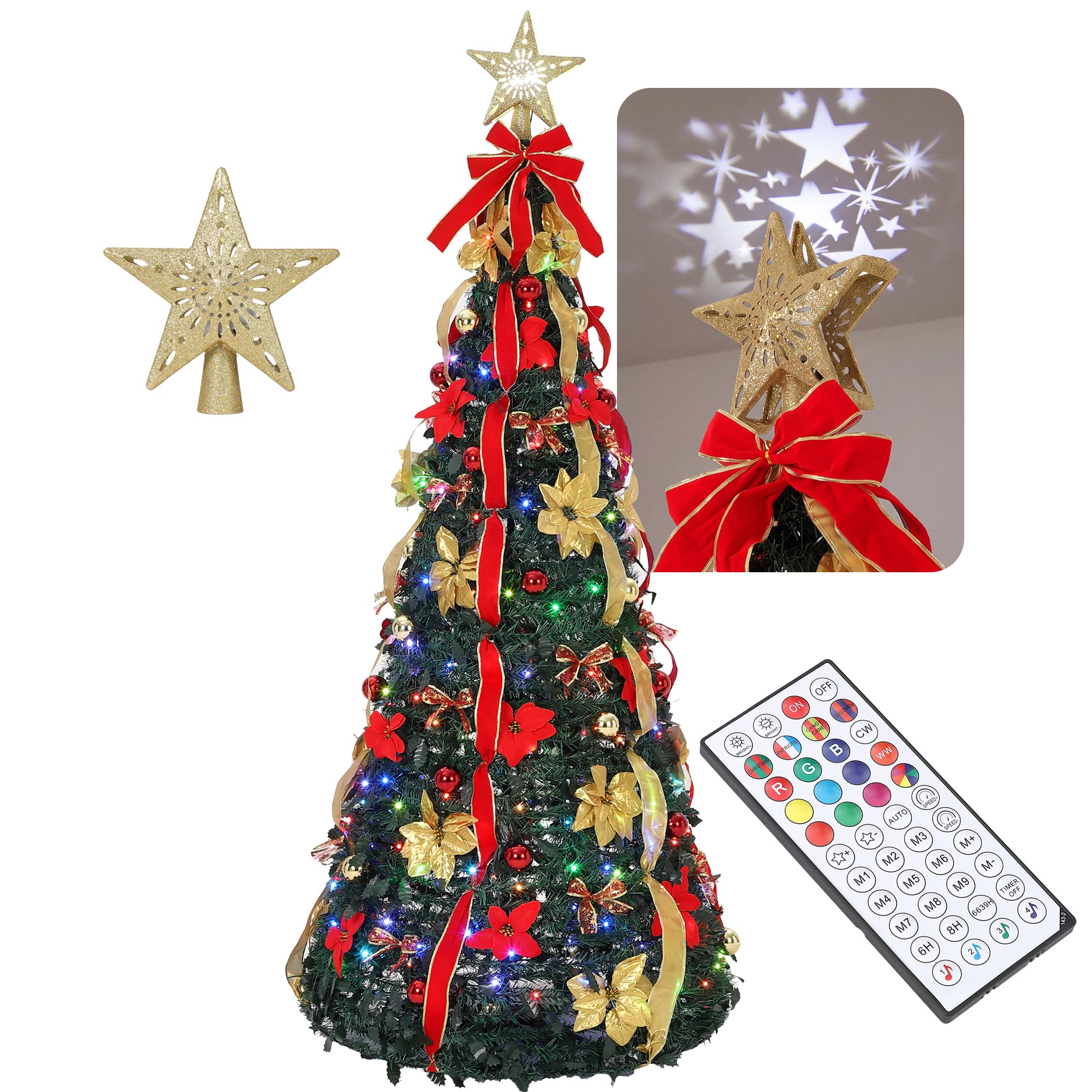 6/7 FT Choinka Pop-Up, Choinka – Lighting Tree Decor recenzja i cena