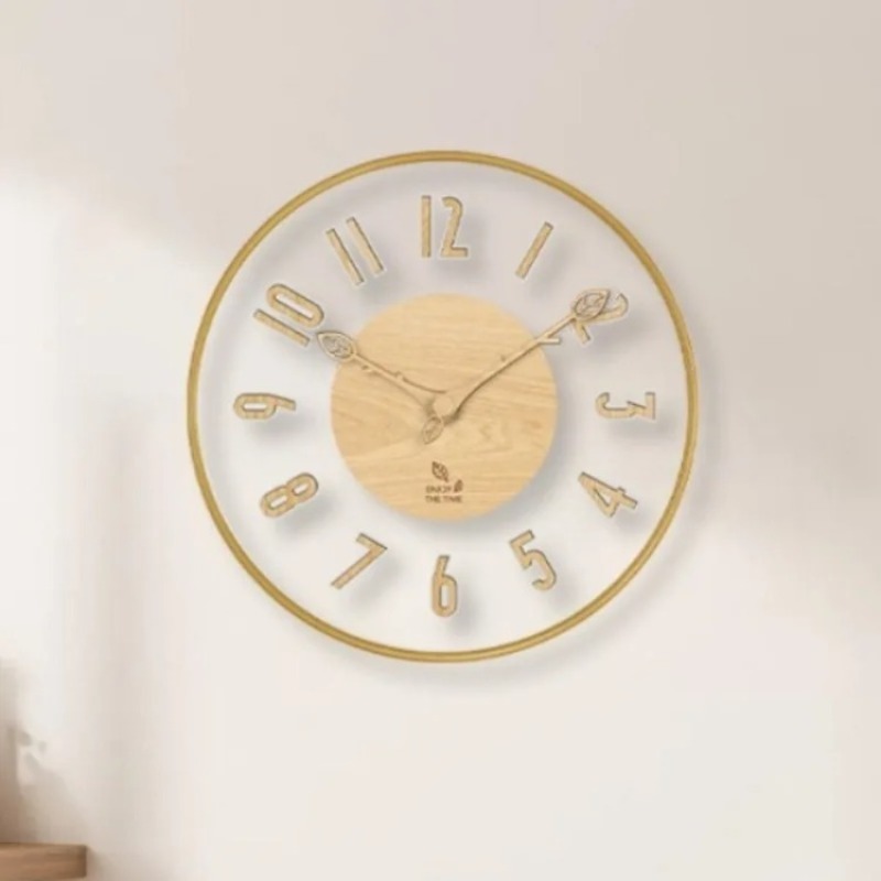 Inteligentne zegary ścienne z  – Lighting Home Decor Wall Clocks recenzja i cena