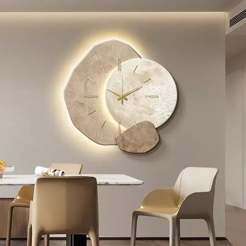 Zegar nowoczesny z podświetlen – Lighting Decoration On Wall recenzja i cena